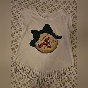 Girls Atlanta Braves t- shirt